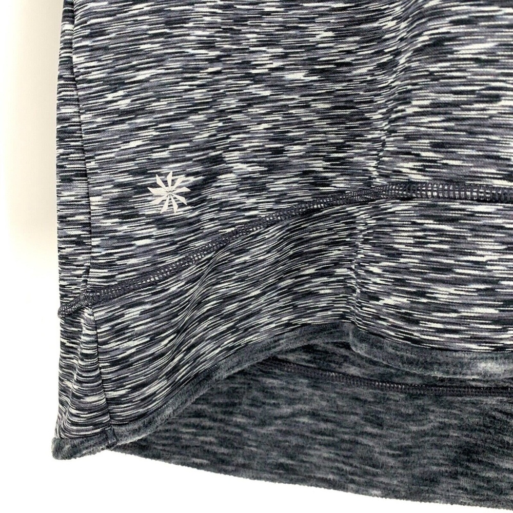 Athleta Tranquility Pullover Space Dye Gray Xs - image 5